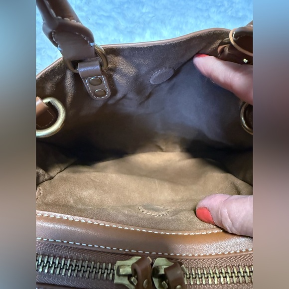 BRAND NEW! Quince Italian Leather Mini Convertible Satchel - Picture 7 of 8